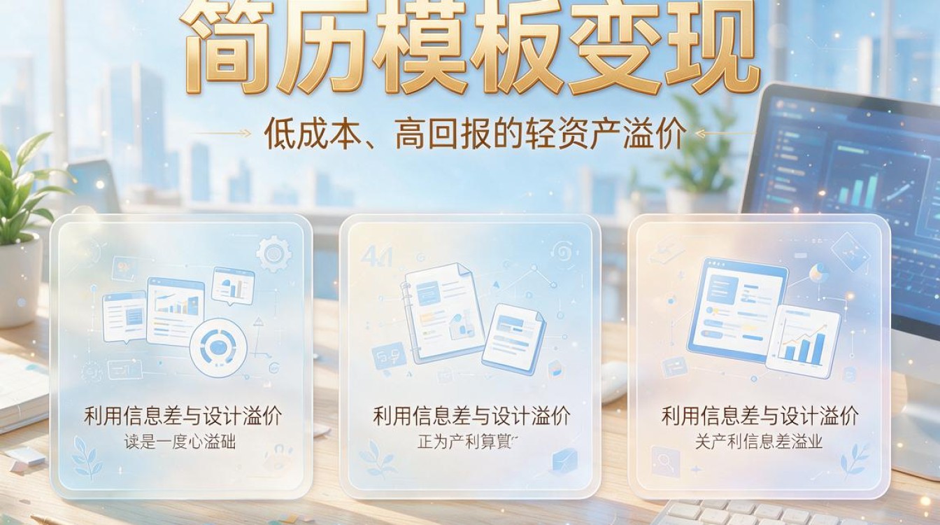 制作简历模板怎么挣钱?新手如何靠卖简历模板月入过万-图2 制作简历模板怎么挣钱?新手如何靠卖简历模板月入过万-图2