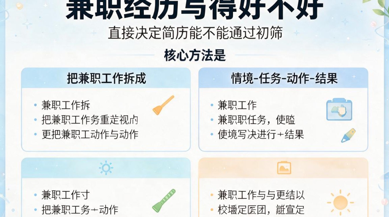 兼职经历怎么写，简历中兼职经历描述范文？-图2