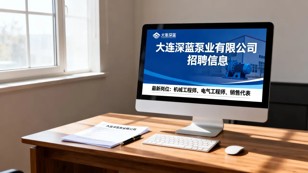 大连深蓝泵业有限公司招聘信息在哪看?最新招聘岗位有哪些?-图1 大连深蓝泵业有限公司招聘信息在哪看?最新招聘岗位有哪些?-图1