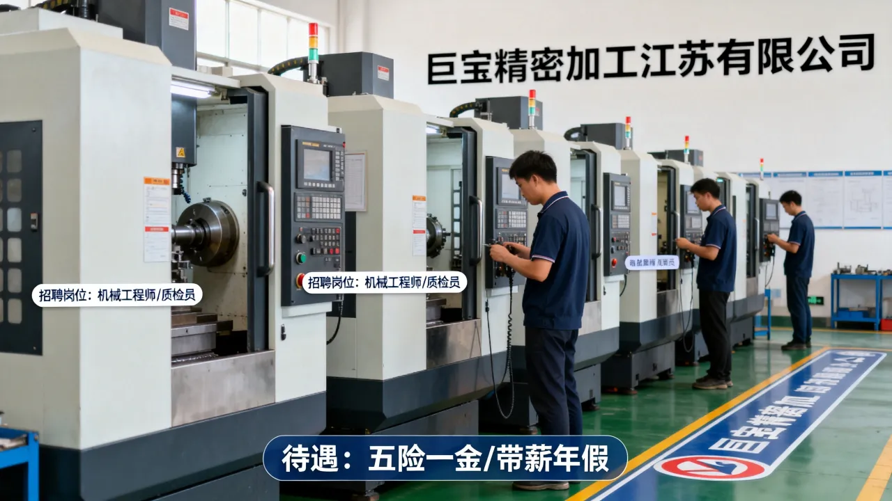 巨宝精密加工江苏有限公司招聘怎么样?,巨宝精密加工招聘待遇-图2 巨宝精密加工江苏有限公司招聘怎么样?,巨宝精密加工招聘待遇-图2