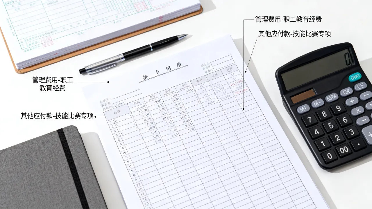 单位技能比赛列支费用需走什么科目？-图2