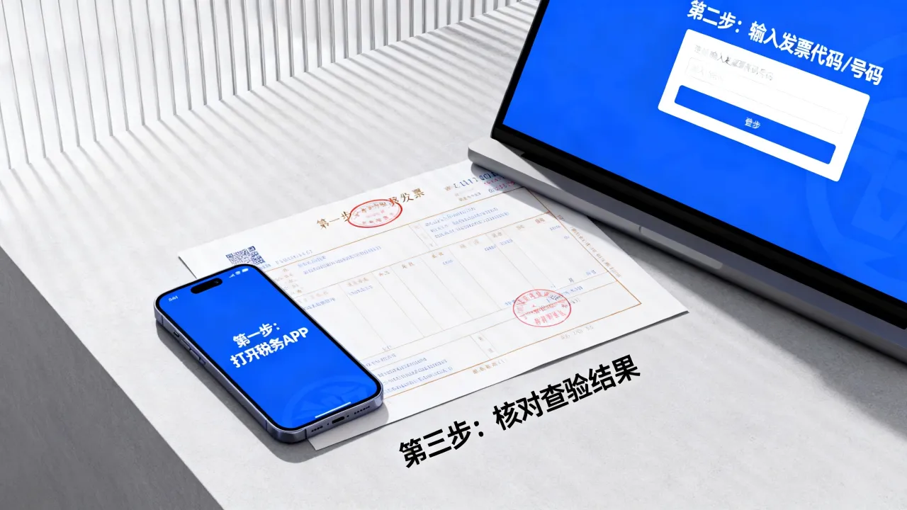 如何查询发票真伪,发票真伪快速查验步骤是什么