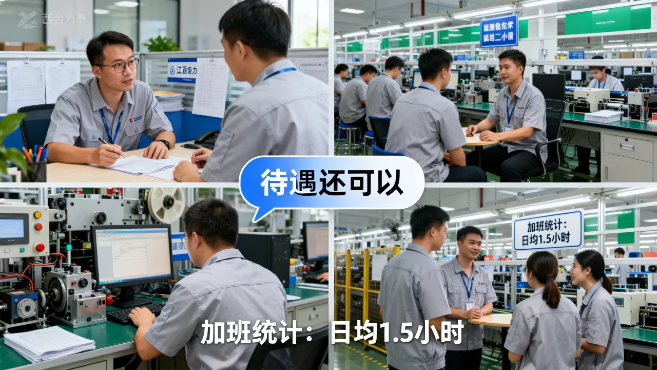 江西合力泰怎么样，员工真实待遇和加班情况值得去吗？-图1