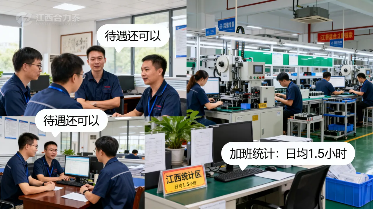 江西合力泰怎么样，员工真实待遇和加班情况值得去吗？-图3