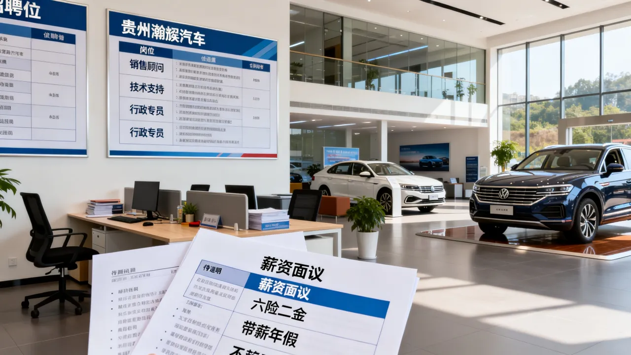 贵州瀚羿汽车招聘待遇怎么样，有哪些岗位？-图1