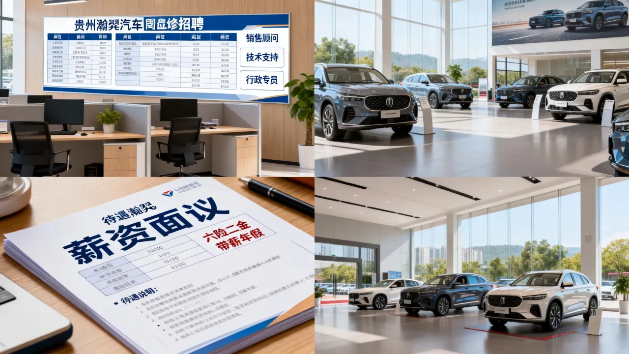 贵州瀚羿汽车招聘待遇怎么样，有哪些岗位？-图2