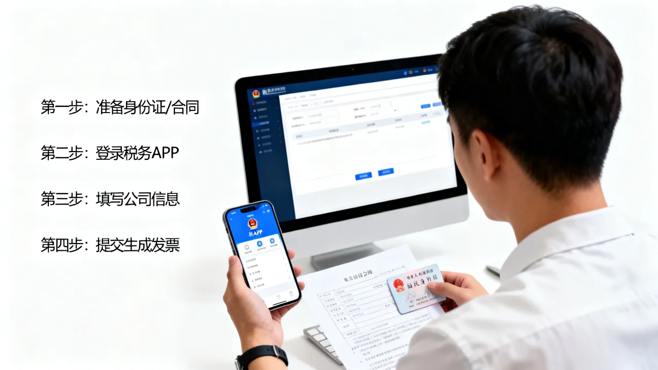 个人如何开发票，个人怎么给公司开发票流程，-图2