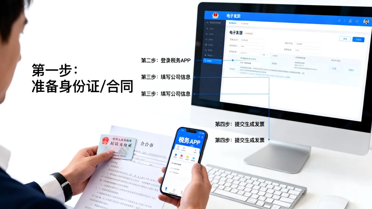 个人如何开发票，个人怎么给公司开发票流程，-图3