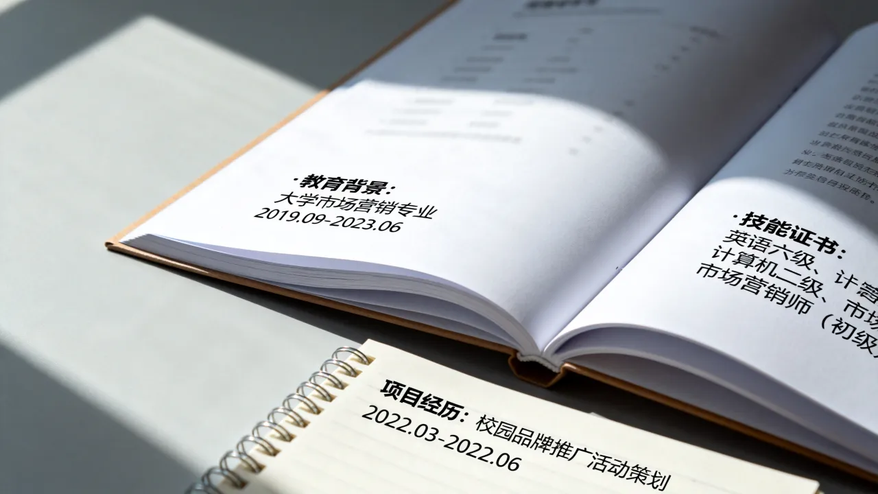 工作经验怎么写，没有工作经验简历怎么写-图3
