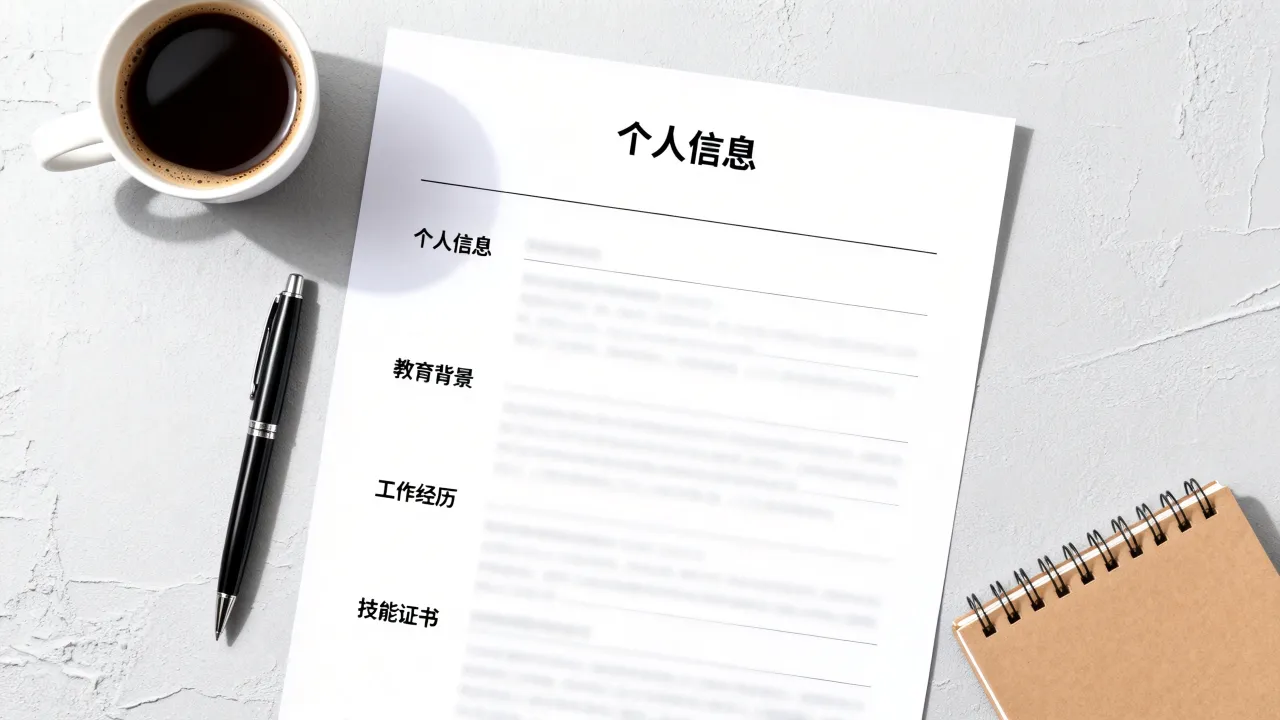 求职简历怎么写