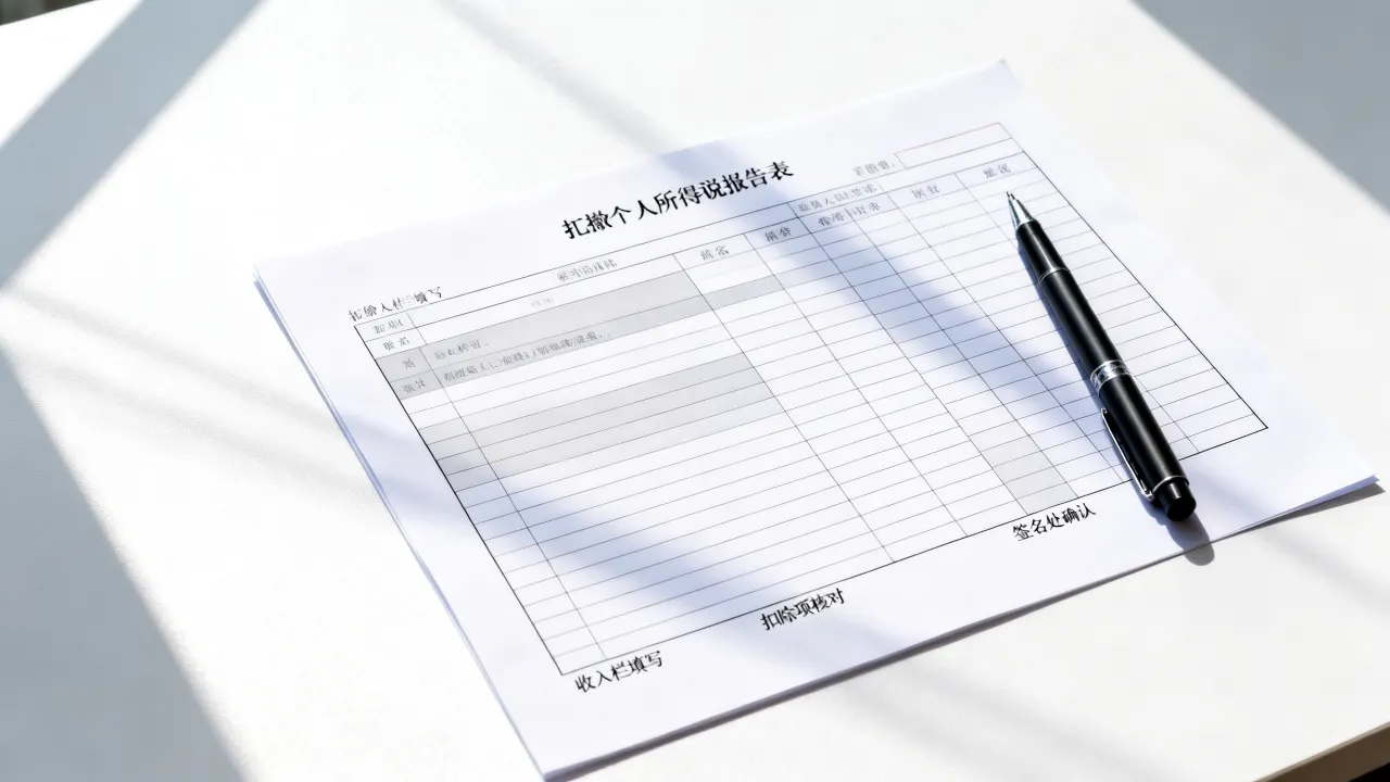 扣缴个人所得税报告表怎么填-图3 扣缴个人所得税报告表怎么填-图3