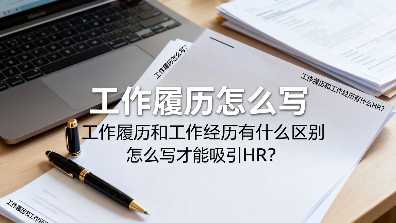 工作履历怎么写,工作履历和工作经历有什么区别,怎么写才能吸引HR?-图1 工作履历怎么写,工作履历和工作经历有什么区别,怎么写才能吸引HR?-图1