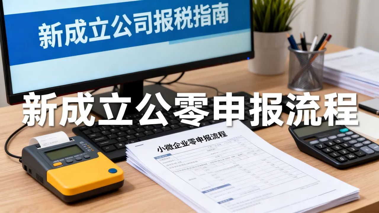 新成立公司如何报税，小微企业零申报流程是什么？-图2