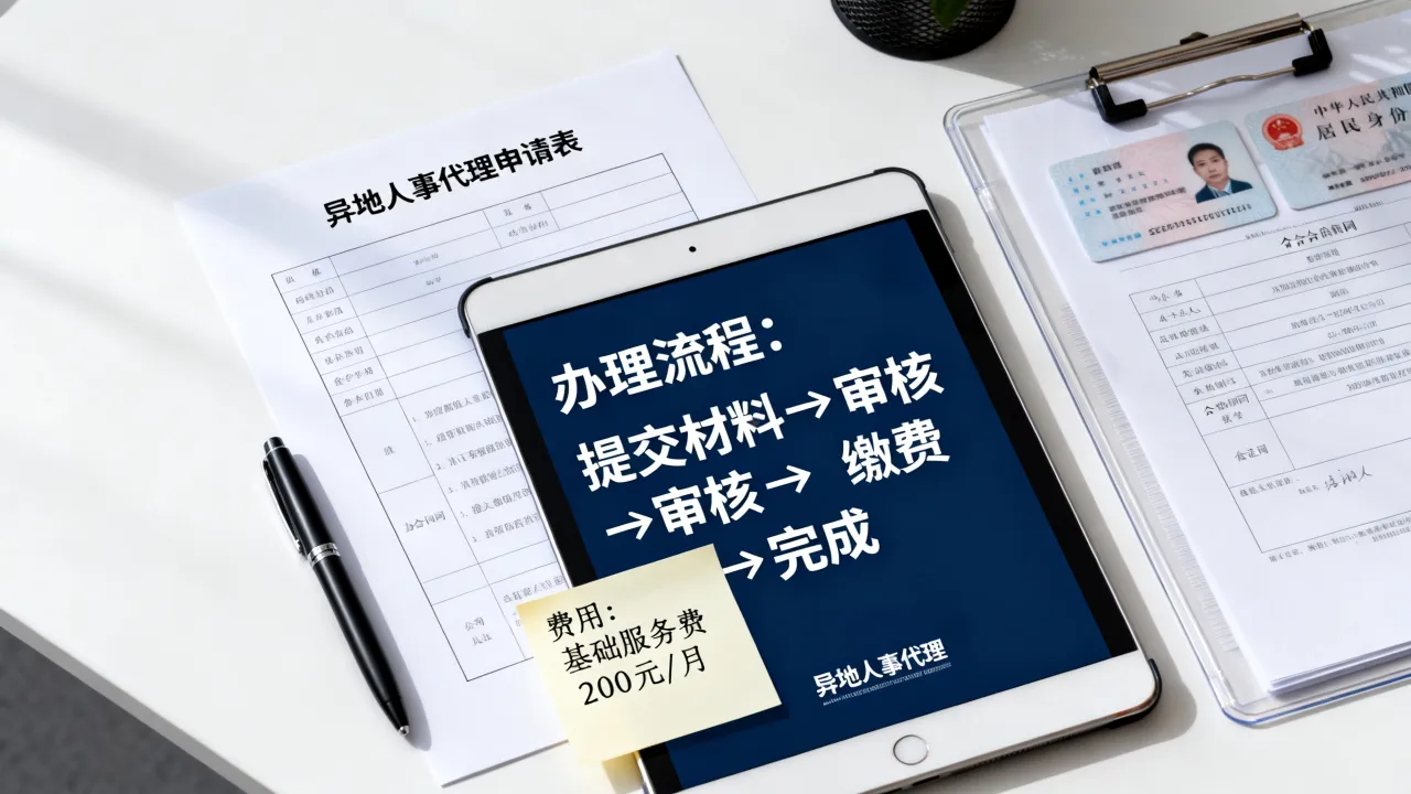 异地人事代理怎么办理?异地人事代理费用及流程详解-图3 异地人事代理怎么办理?异地人事代理费用及流程详解-图3