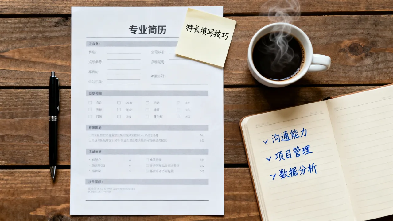 特长怎么填?简历特长怎么写,抓住HR眼球的技巧