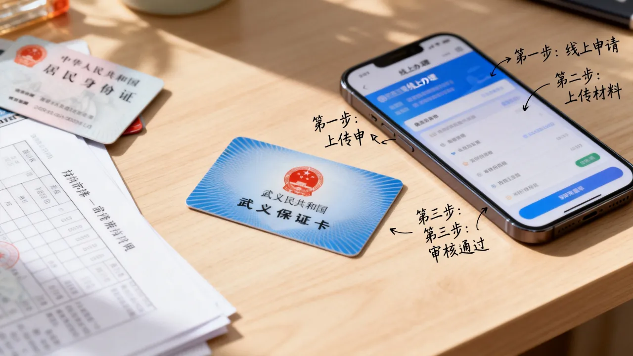武义社保卡开通流程是怎样的？线上能办理吗？需要哪些材料？-图2