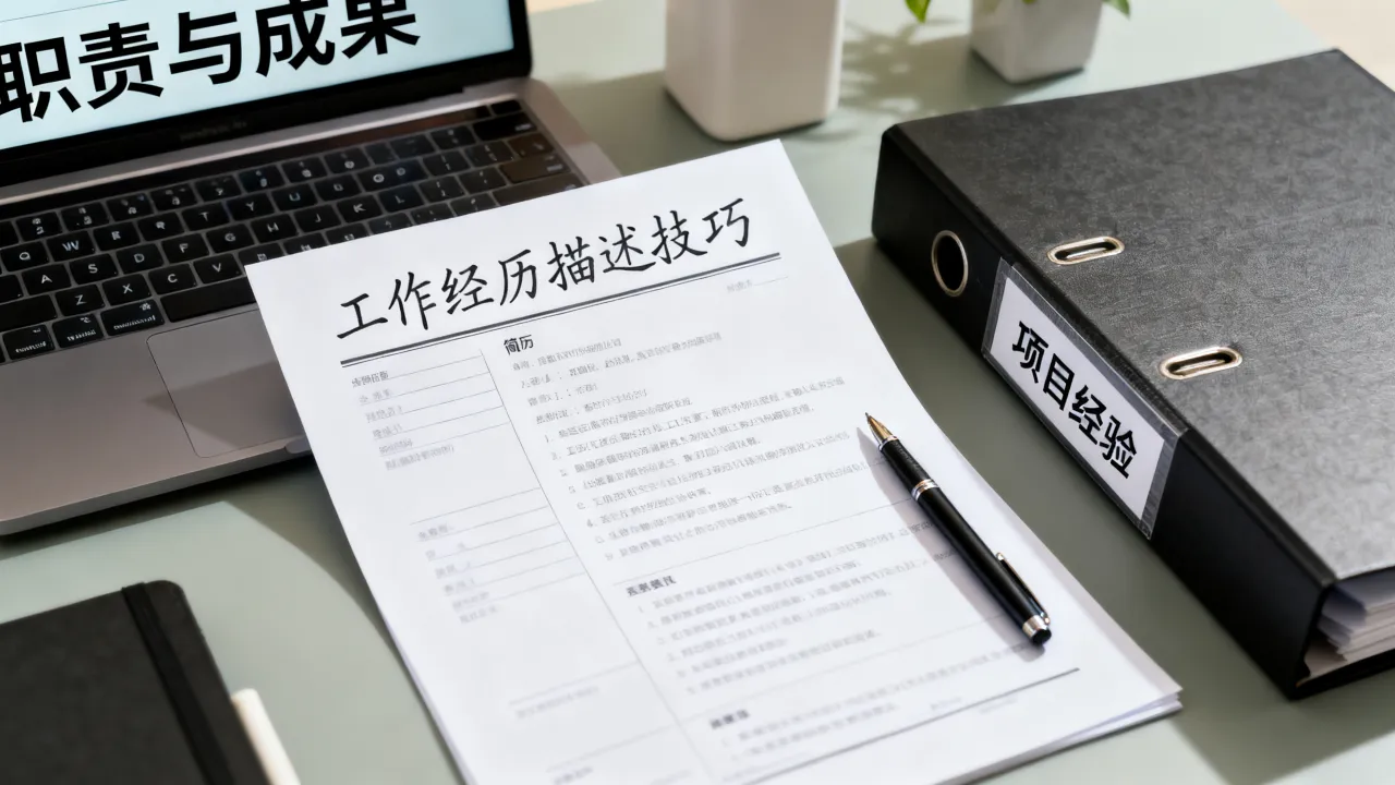 主要工作经历怎么写？简历工作经历描述范文，必看技巧！