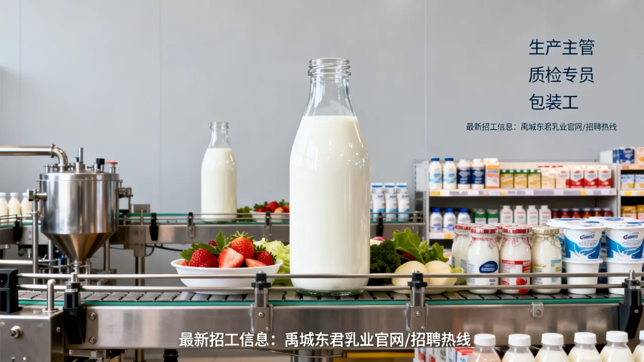 禹城东君乳业招聘有哪些岗位？最新招工信息怎么查-图1