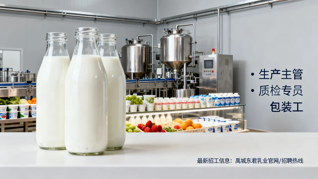 禹城东君乳业招聘有哪些岗位？最新招工信息怎么查-图3