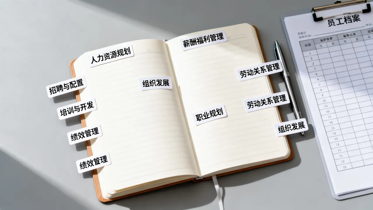 人事八大模块是哪几个,人力资源管理工作内容有哪些?-图1 人事八大模块是哪几个,人力资源管理工作内容有哪些?-图1