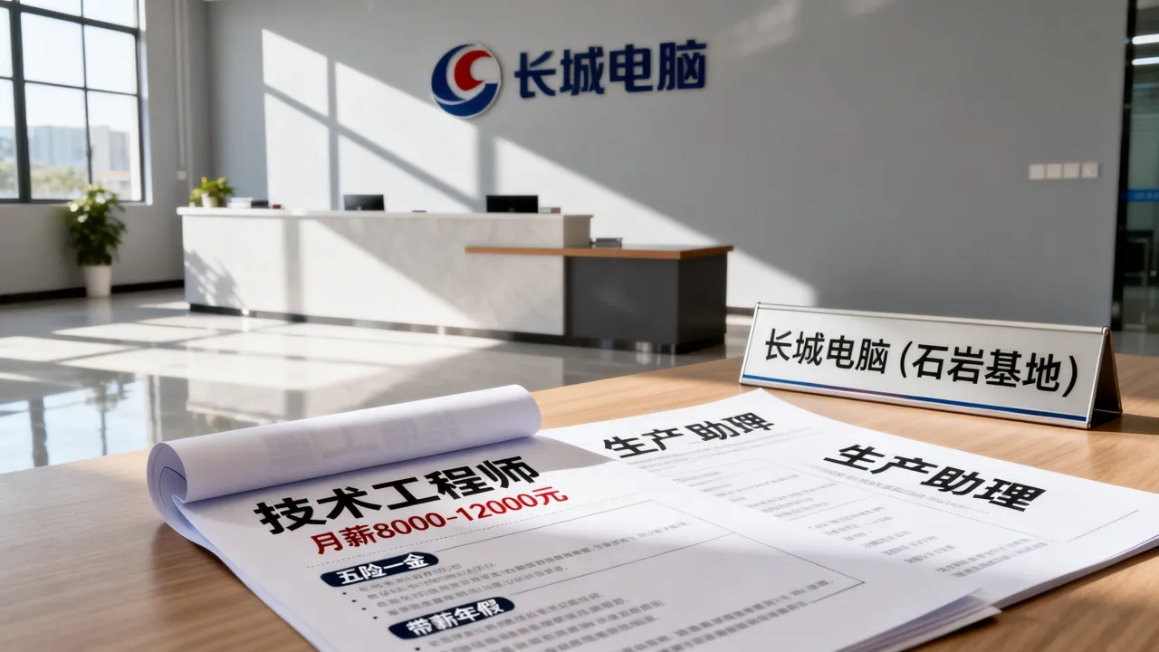 深圳石岩长城电脑招聘靠谱吗，工资待遇怎么样？-图3