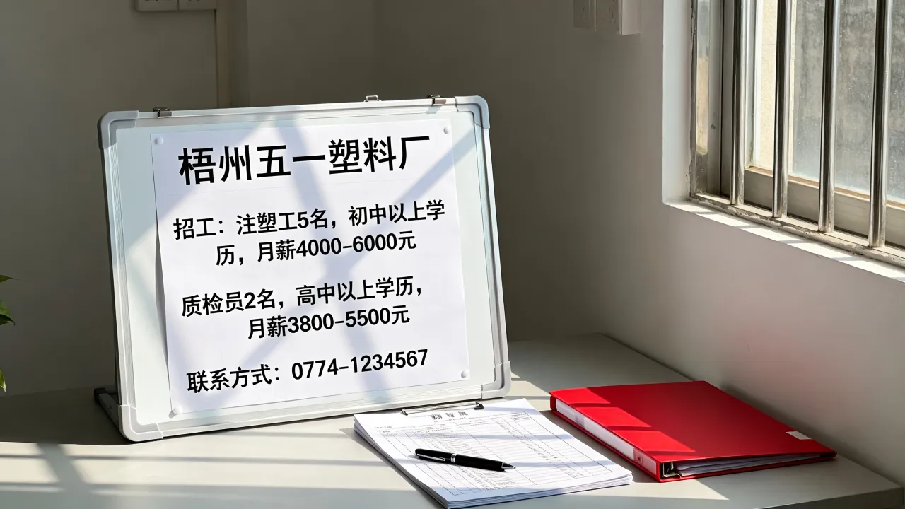梧州五一塑料厂招工吗？招聘信息在哪看？-图3