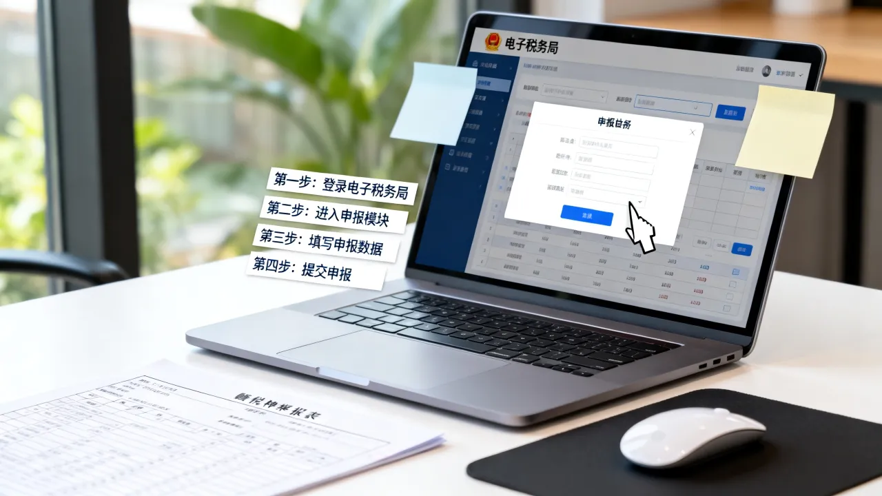 如何申报增值税,网上申报流程是什么?