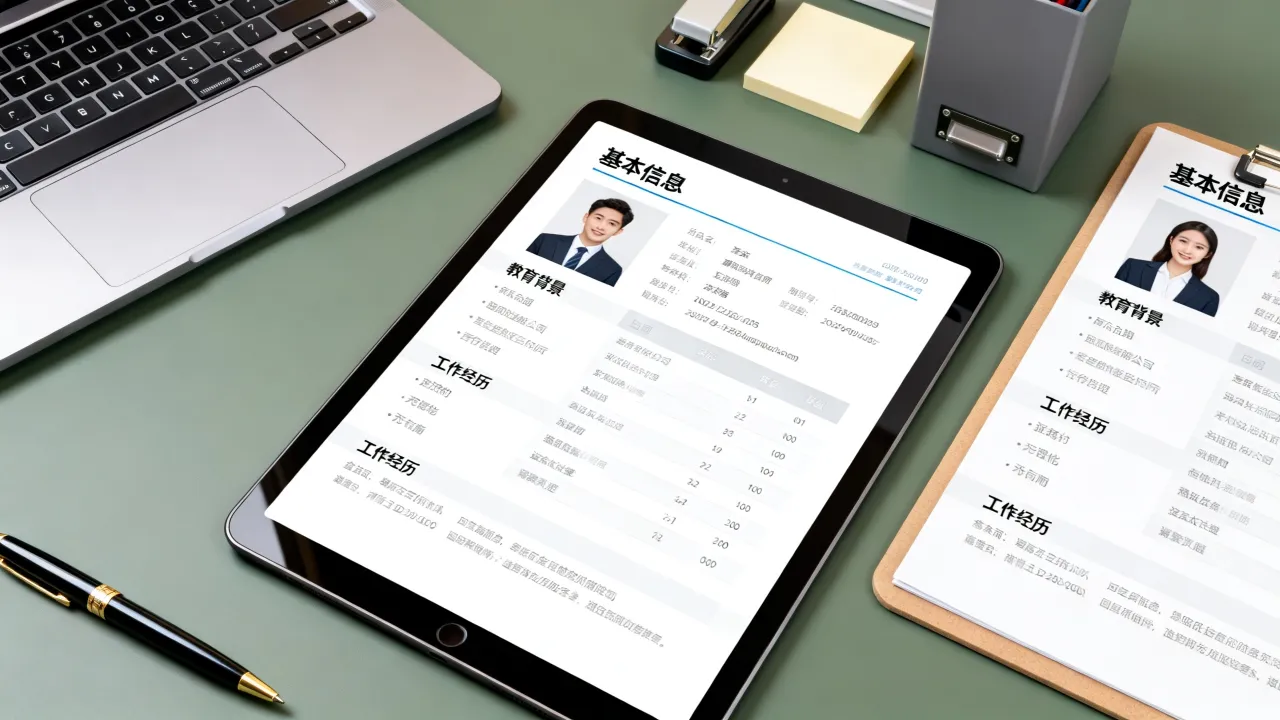 电子简历怎么做，如何制作一份高通过率的电子简历模板？-图3