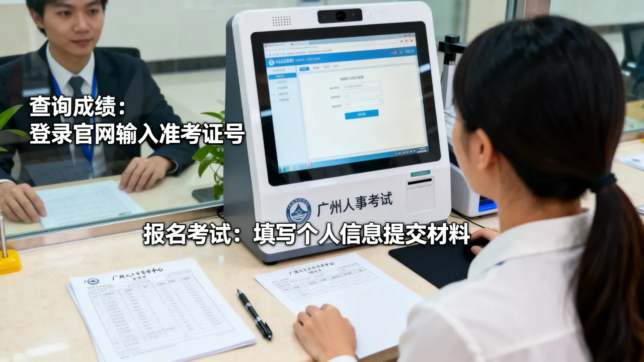 广州人事考试中心在哪?怎么查询成绩,怎么报名考试-图2 广州人事考试中心在哪?怎么查询成绩,怎么报名考试-图2
