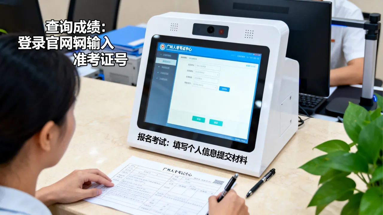 广州人事考试中心在哪?怎么查询成绩,怎么报名考试-图3 广州人事考试中心在哪?怎么查询成绩,怎么报名考试-图3