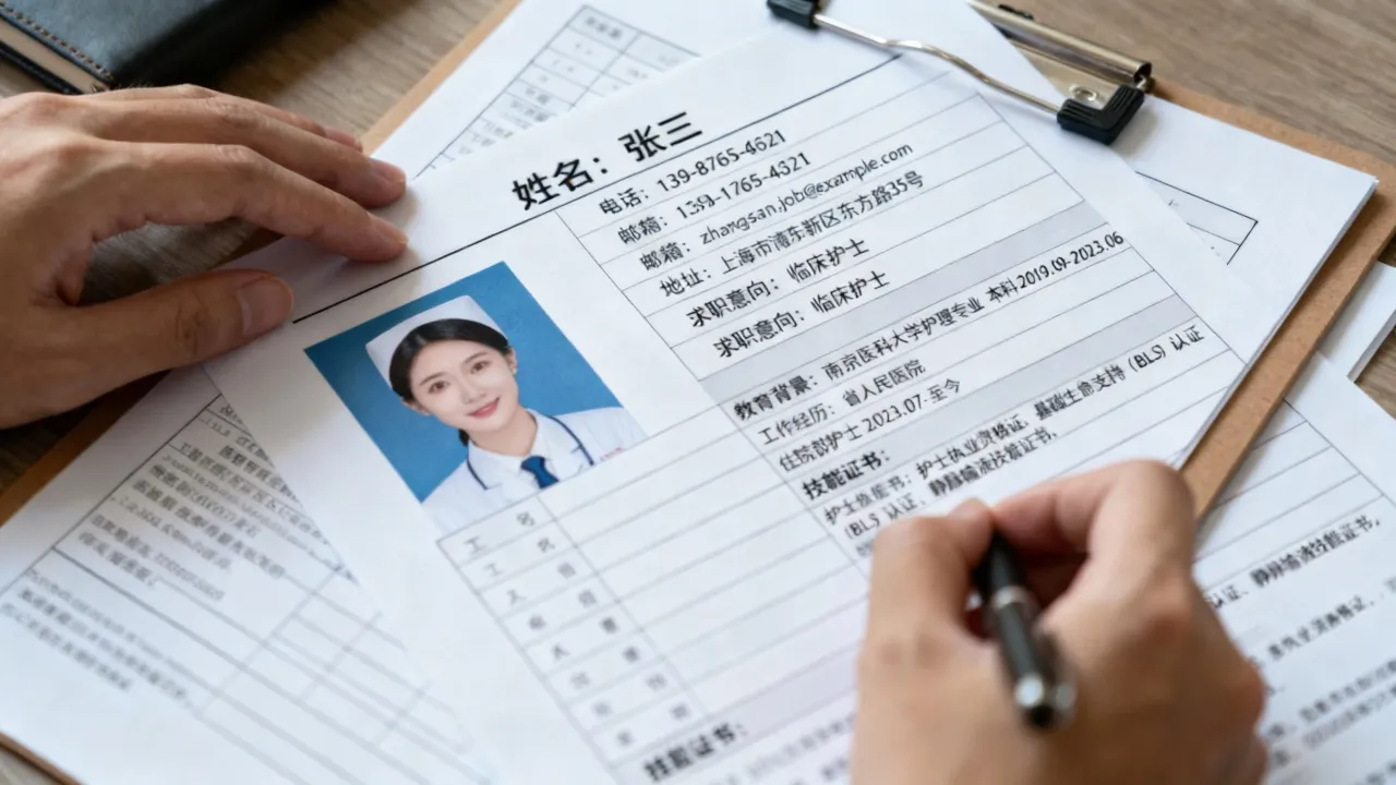 护士简历应该怎么写?护士简历模板哪里下载-图2 护士简历应该怎么写?护士简历模板哪里下载-图2