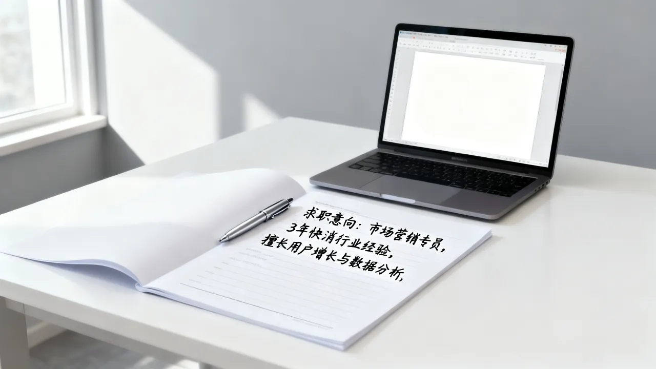 求职意愿怎么写，怎么写才能让HR一眼相中，求职意向范文-图3
