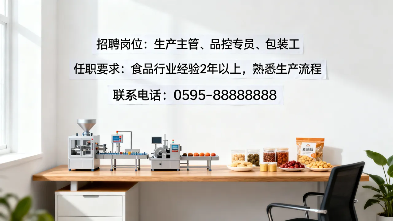 石狮黎祥食品有限公司招聘，石狮食品厂最新招聘信息-图1