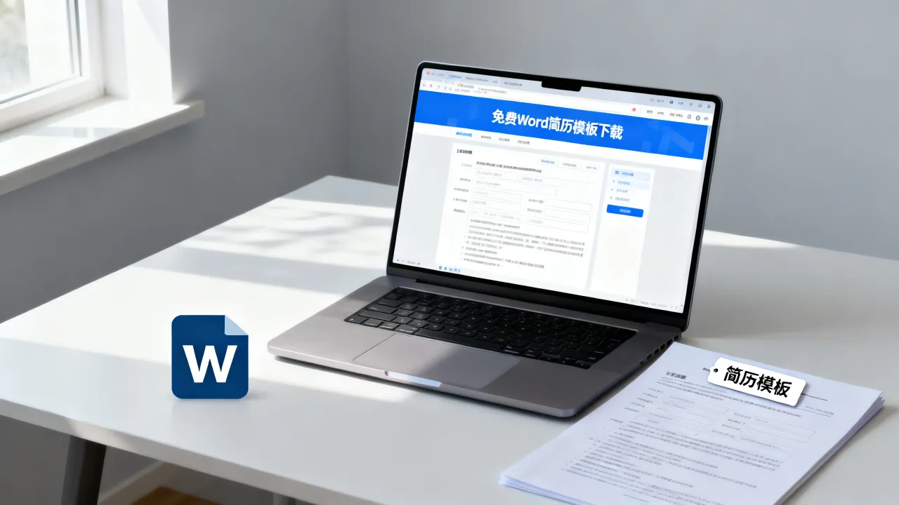 简历模板怎么下载，免费Word简历模板哪里找？
