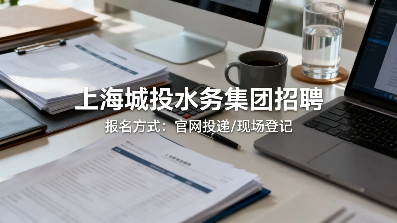 上海城投水务集团招聘吗,怎么报名?-图1 上海城投水务集团招聘吗,怎么报名?-图1