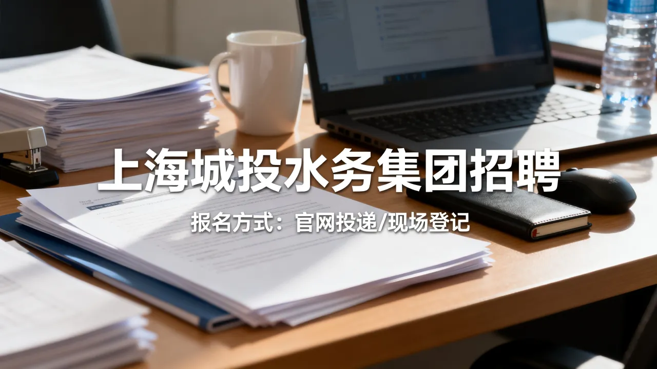 上海城投水务集团招聘吗,怎么报名?-图3 上海城投水务集团招聘吗,怎么报名?-图3