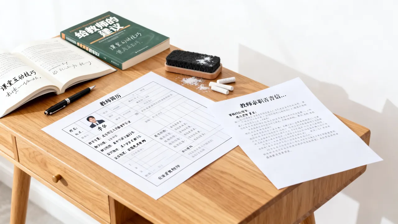应聘教师简历怎么写?教师求职自荐信范文,哪个好?-图1 应聘教师简历怎么写?教师求职自荐信范文,哪个好?-图1