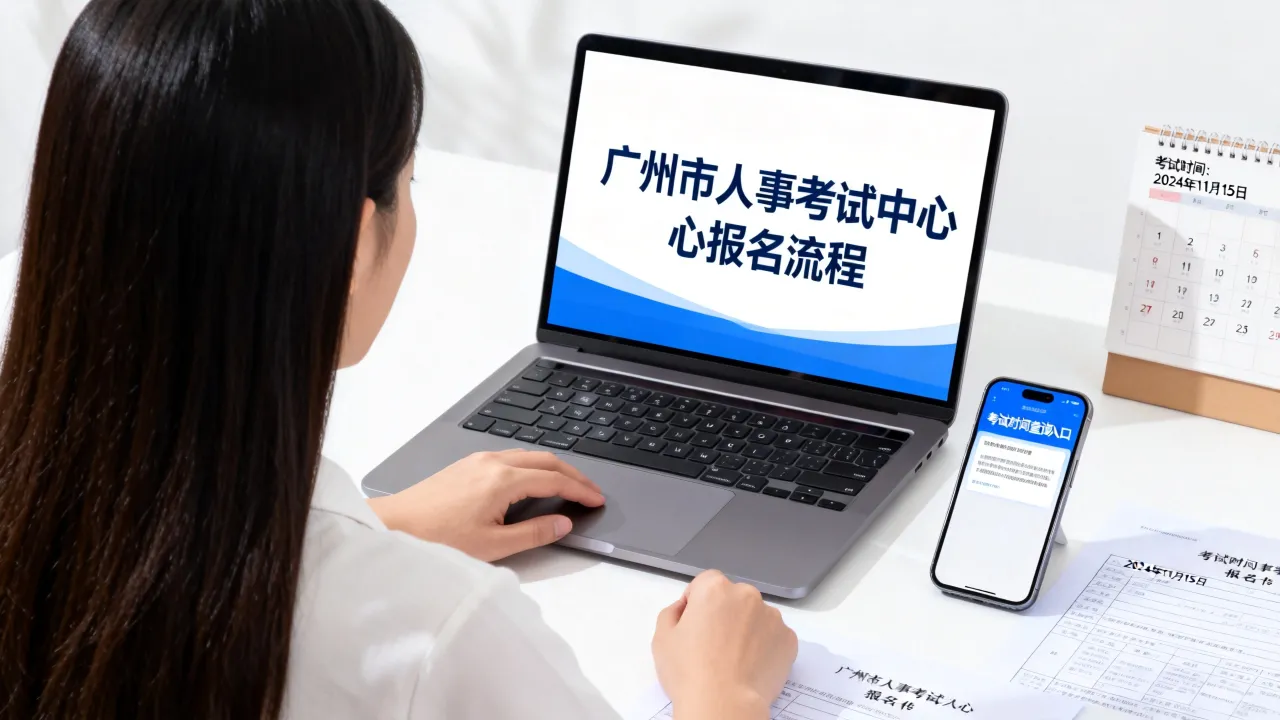 广州市人事考试中心怎么报名？考试时间如何查询-图2