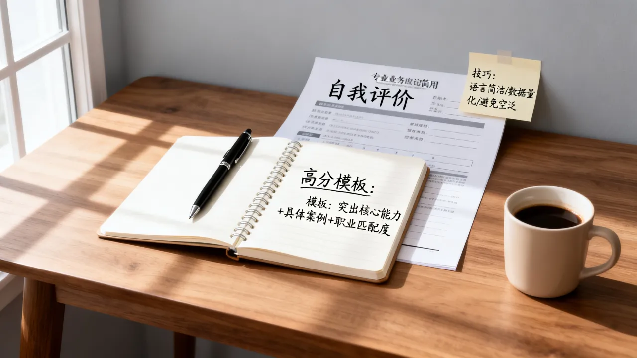 面试自我评价怎么写，有哪些高分模板和技巧？-图1