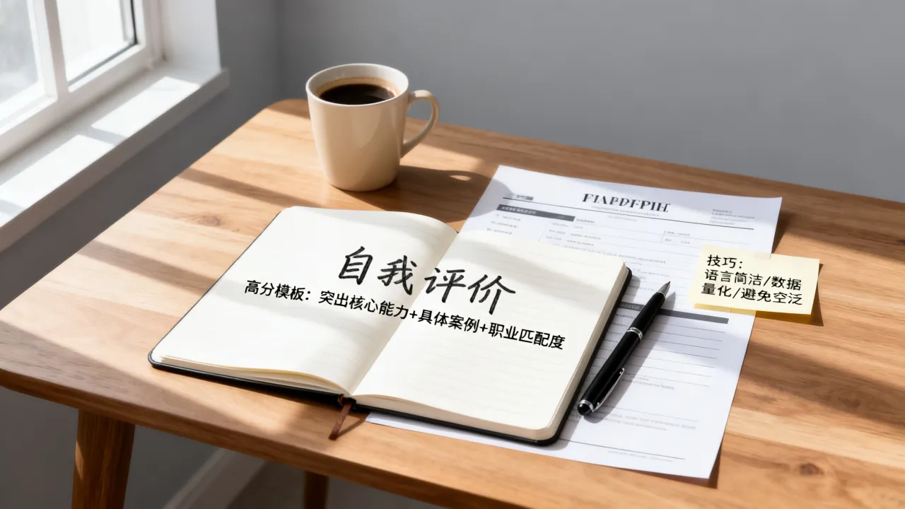 面试自我评价怎么写，有哪些高分模板和技巧？-图2