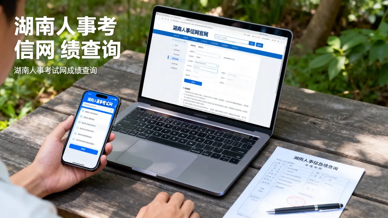 湖南人事信息网官网是什么，湖南人事考试网怎么查成绩-图2