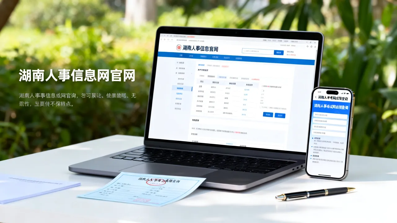 湖南人事信息网官网是什么，湖南人事考试网怎么查成绩-图3