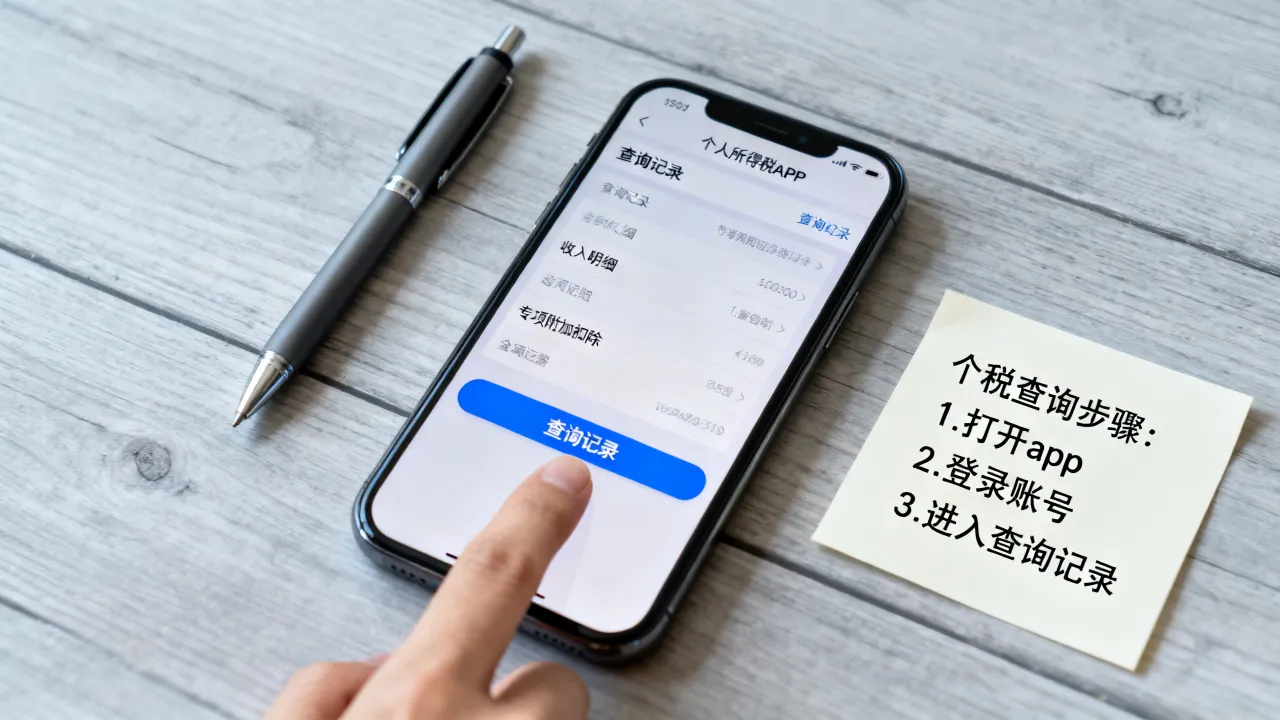 如何查询个税,个人所得税app查询记录方法,