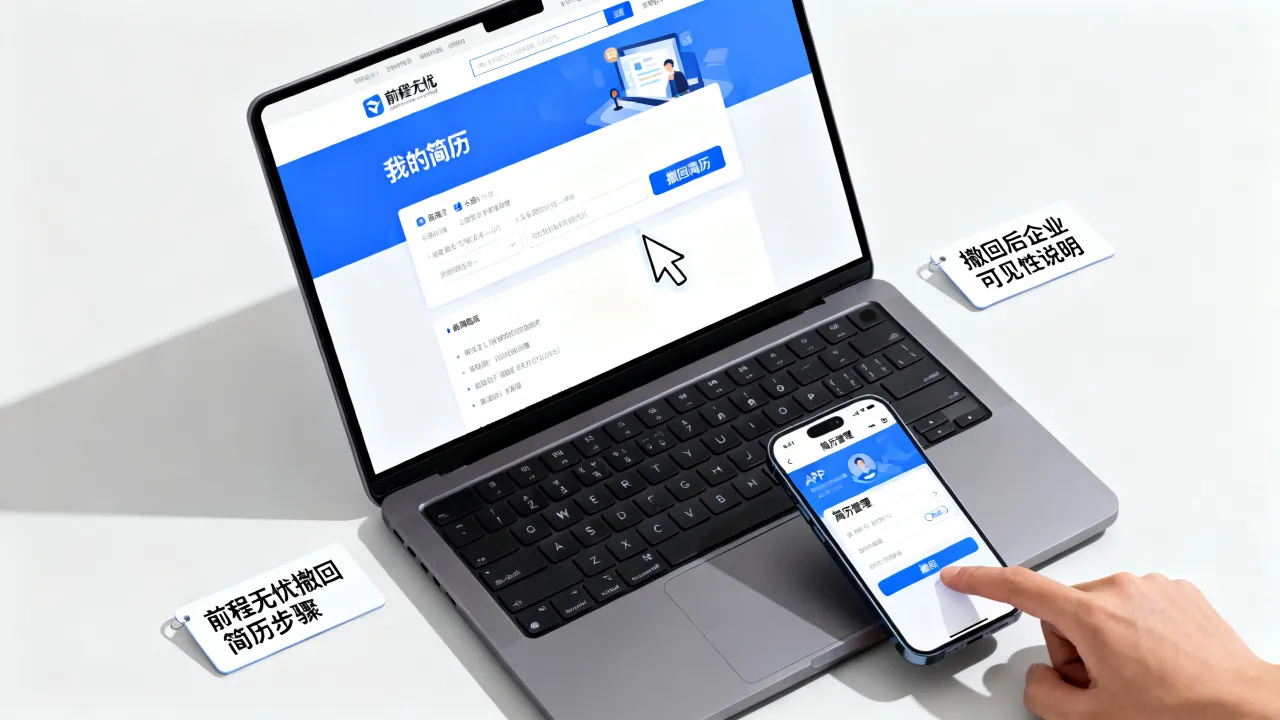 前程无忧怎么撤回简历,撤回后企业还能看到吗?-图3 前程无忧怎么撤回简历,撤回后企业还能看到吗?-图3