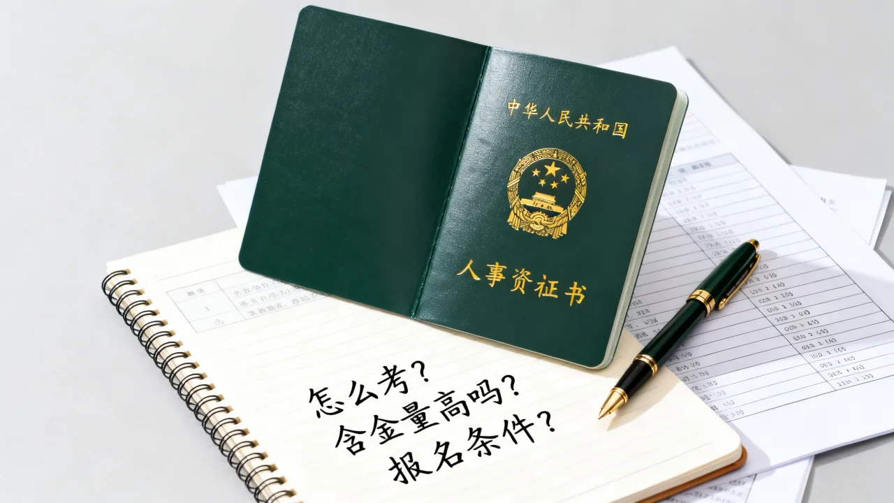 人事资格证书怎么考?含金量高吗,报名条件是什么-图3 人事资格证书怎么考?含金量高吗,报名条件是什么-图3
