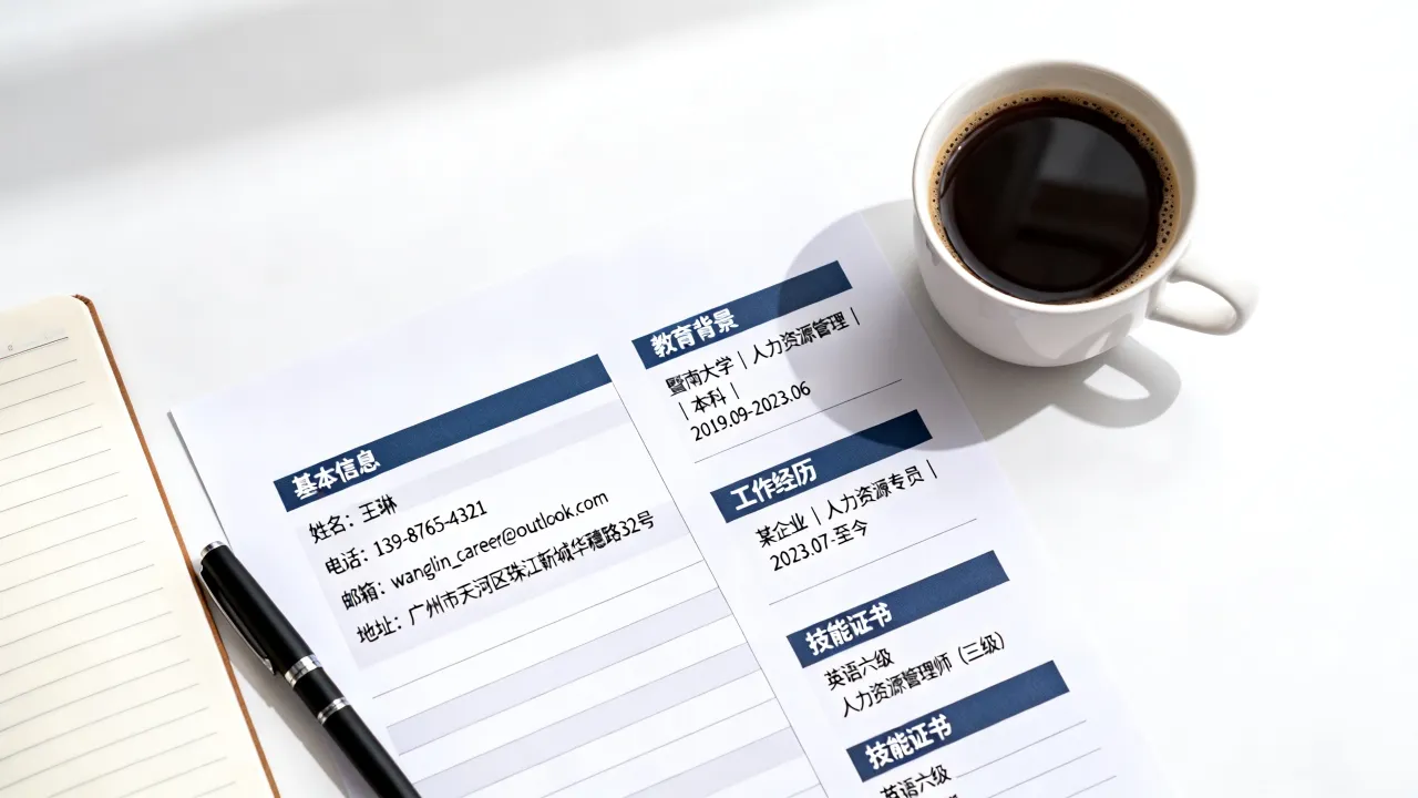 网上简历怎么填写,简历填写有哪些注意事项和技巧?-图1 网上简历怎么填写,简历填写有哪些注意事项和技巧?-图1