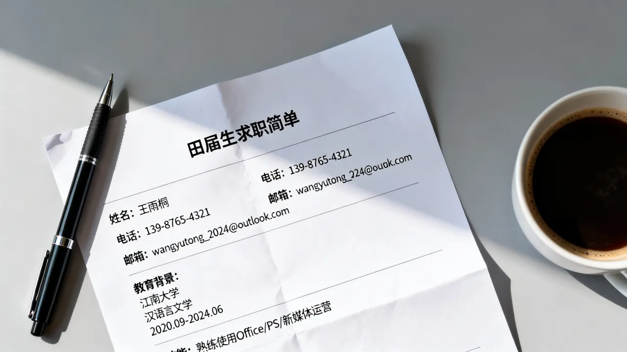 毕业个人简历怎么写,应届生求职简历模板哪里找?-图2 毕业个人简历怎么写,应届生求职简历模板哪里找?-图2
