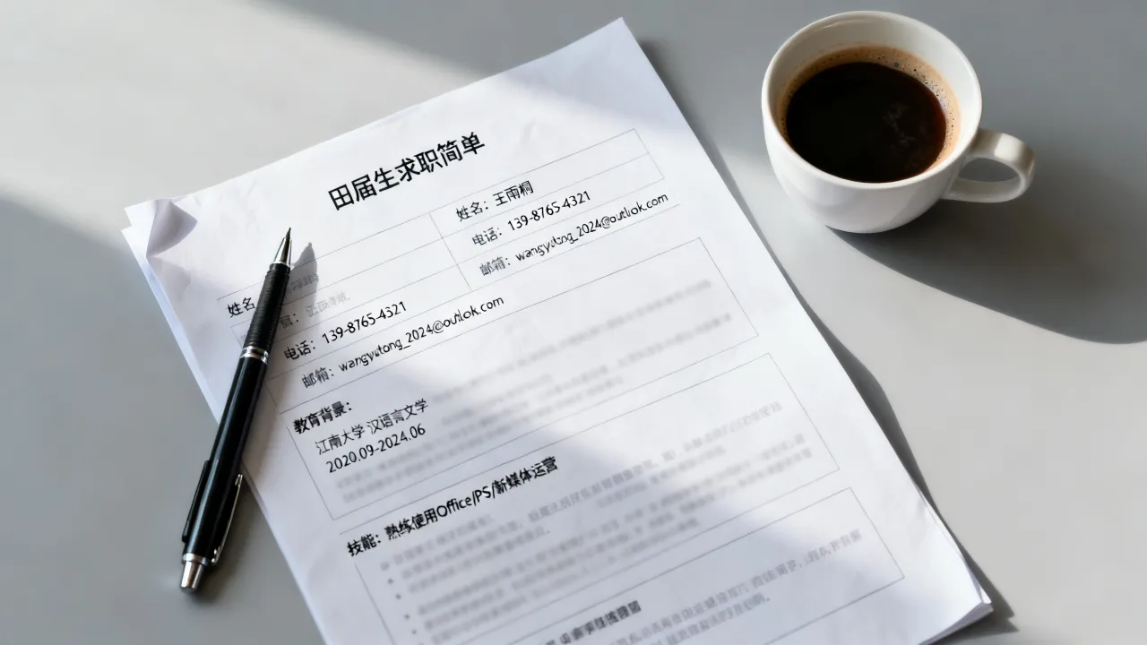 毕业个人简历怎么写,应届生求职简历模板哪里找?-图3 毕业个人简历怎么写,应届生求职简历模板哪里找?-图3
