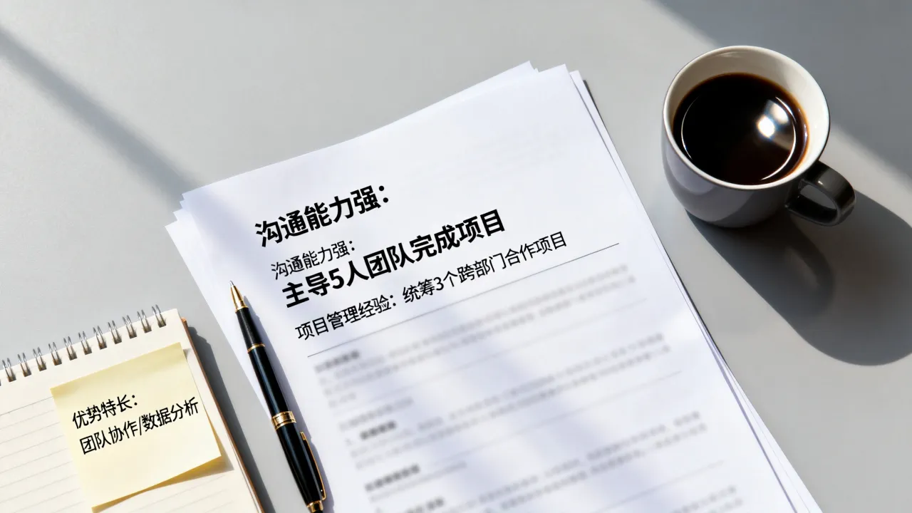 我的优势怎么写简历?个人优势特长描述范例