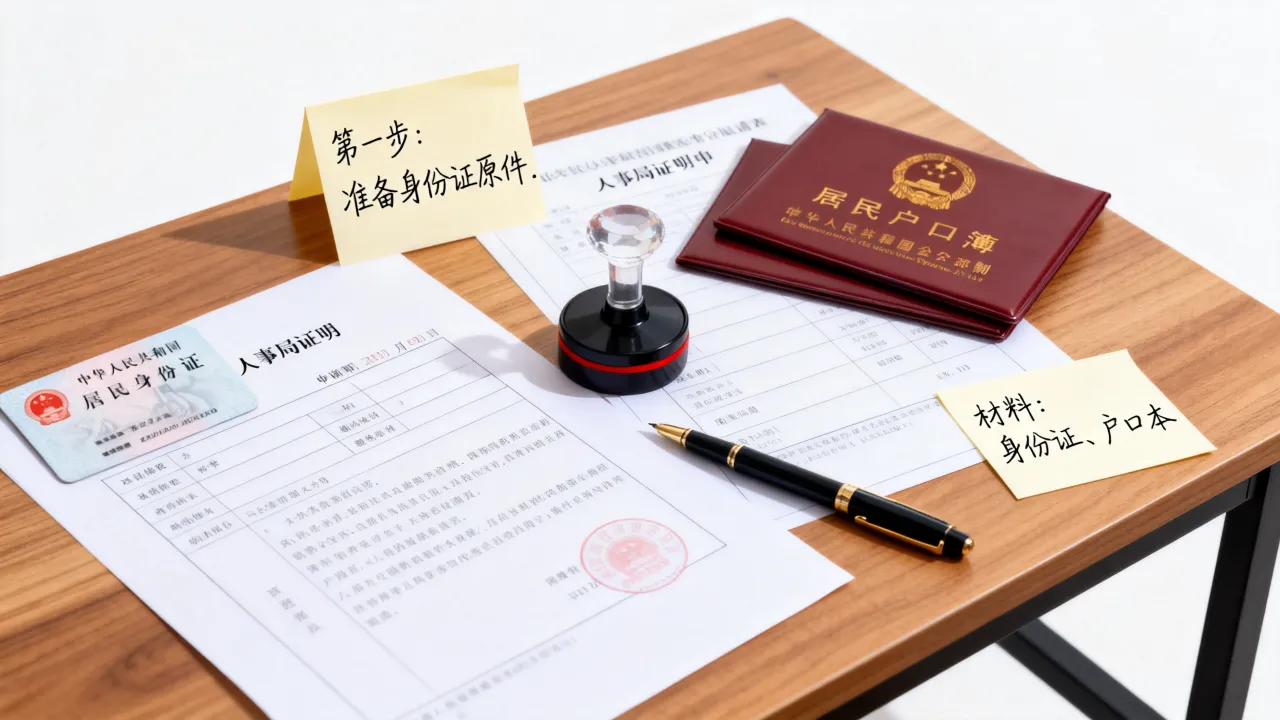 人事局证明怎么开?需要什么材料?-图1 人事局证明怎么开?需要什么材料?-图1